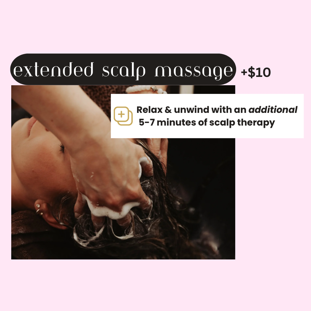 Add Extended Scalp Massage