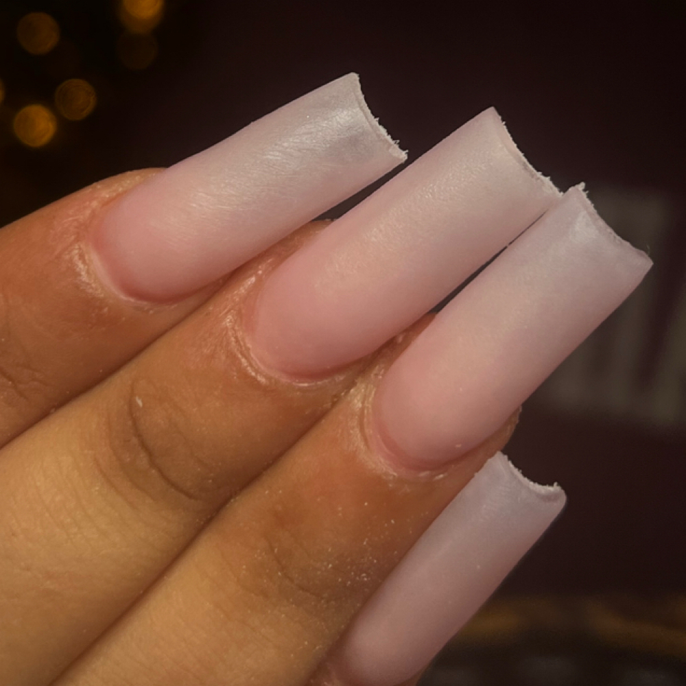 Acrylic Set at Something To Talk About Salon in Marion, NC