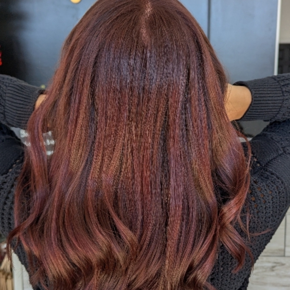 Hair Color & Haircut at The Rosa Effect @ Revive Salon in Jacksonville, NC