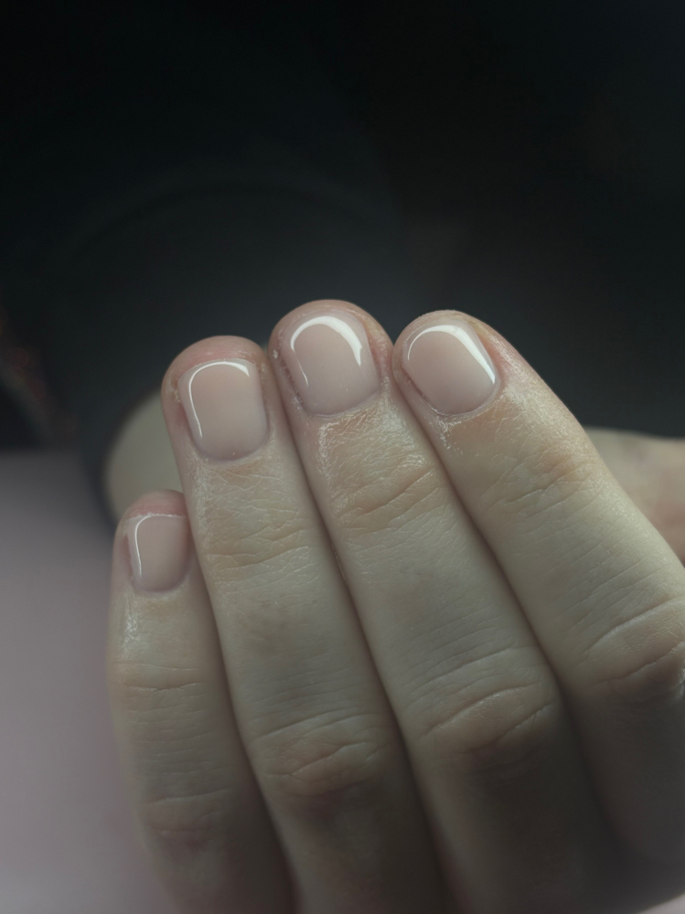Structure Manicure (short) at Destinee Caballero in Lubbock, TX