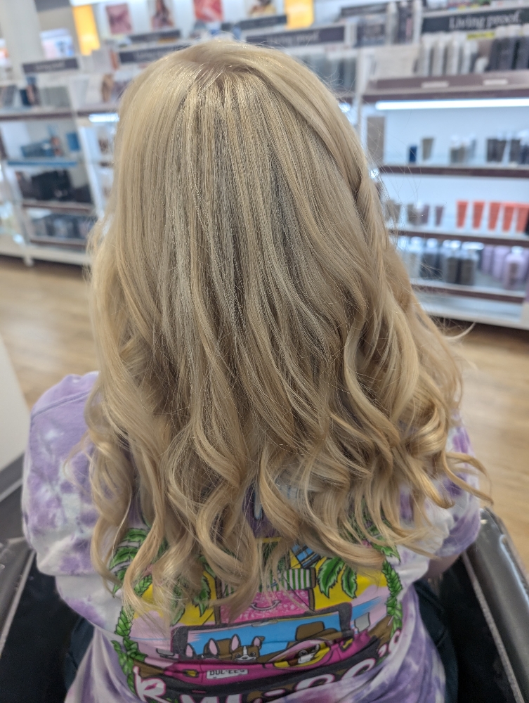 Partial Highlight at The hair spa in Solid Ground studio in Broken Arrow, OK