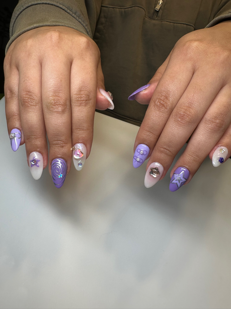 Character or Complex Nail Art