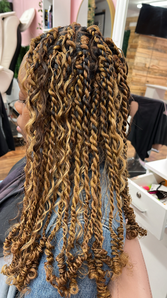 Boho twist
