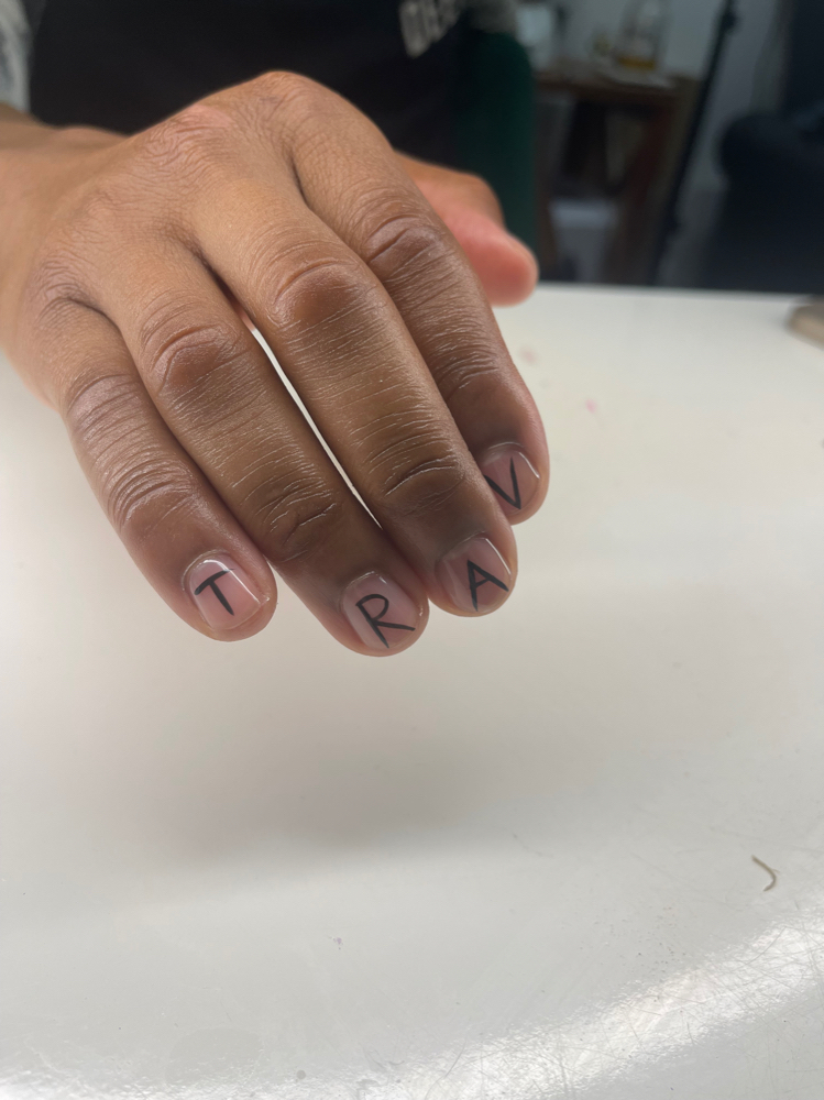 Clear Coat Gel Manicure