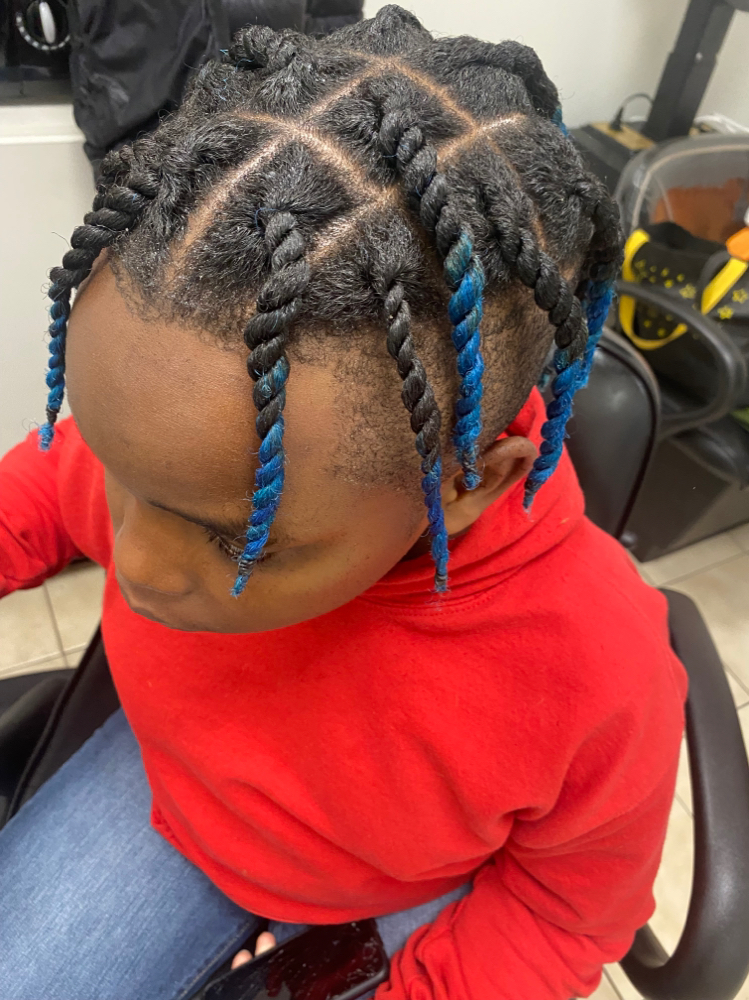 Partial Two Strand Twist