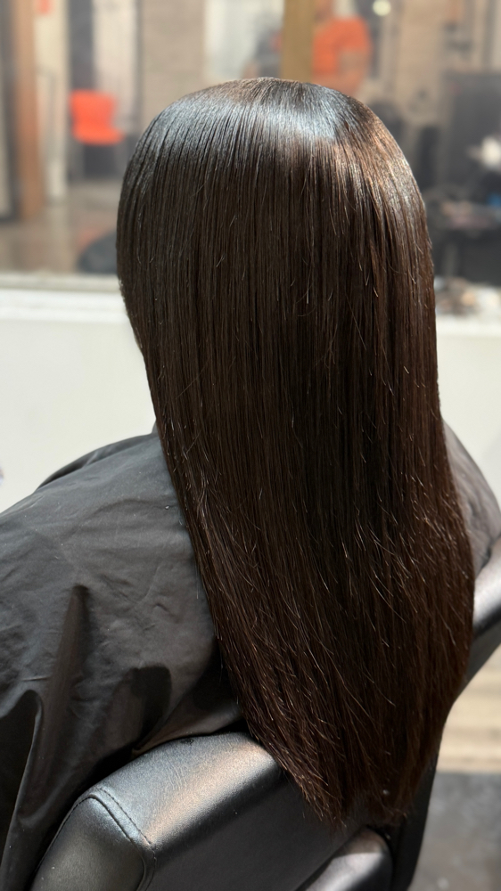 Natural Quickweave Flatiron straigh at Lovelys Hair Gallery in Southfield, MI