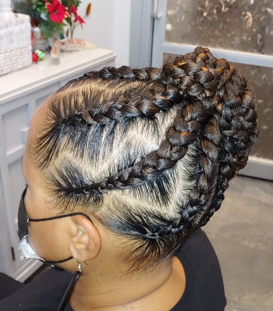 Updo /Braided /With Hair