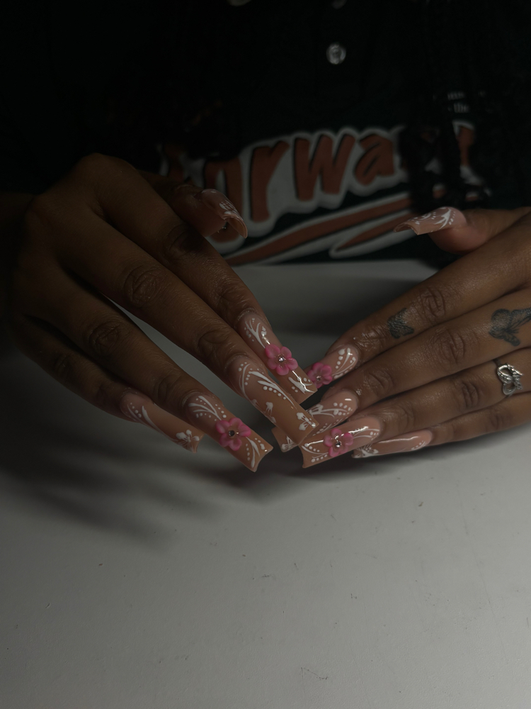 XXL Acrylic Nails at Enchanted Beauty Studio in Henrico, VA