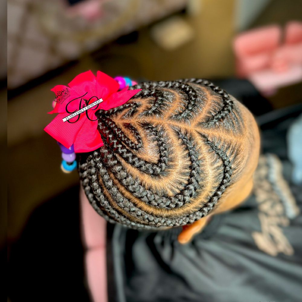 Custom Designs(Hearts, Flowers,ETC) at Flawlessly Crowned Beauty Salon in Chesapeake, VA