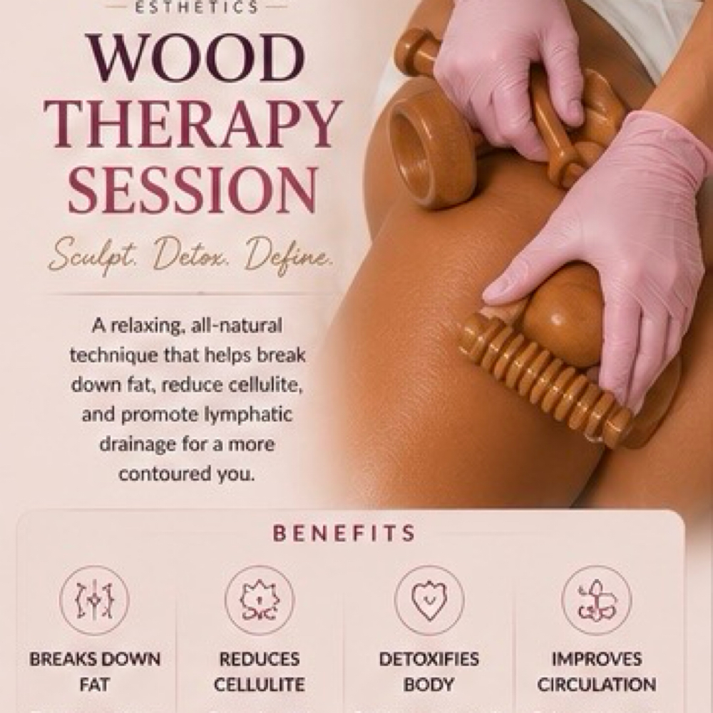 Wood Therapy at Quiet Beauty Esthetics By Tamika in Columbia, SC