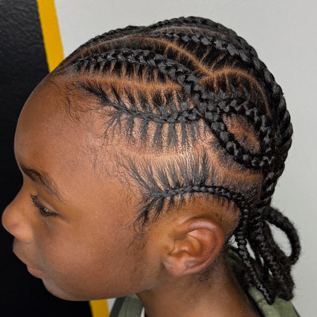 Freestyle Braids (Stylist Choice) at HALOD BEAUTY HOUSE in Jackson, MS