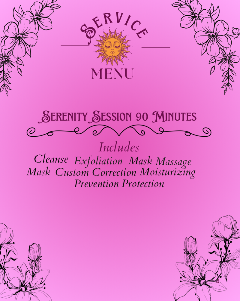 Serenity Session (90minutes)