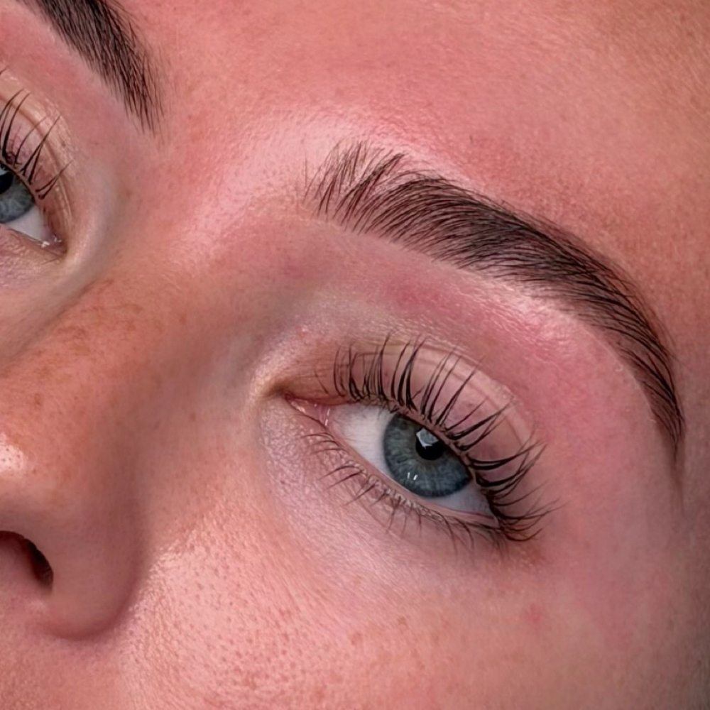 Brow Dye/Sculpt & Korean Lash lift at Miami Beauty Corner in Miami, FL