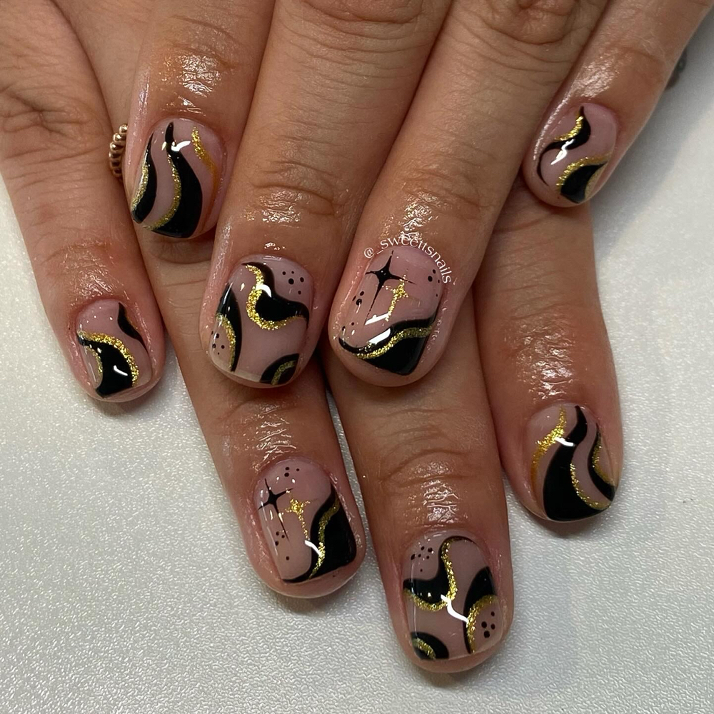 Structured Gel Overlay at Sweet T’s Nail Transformations in Kernersville, NC