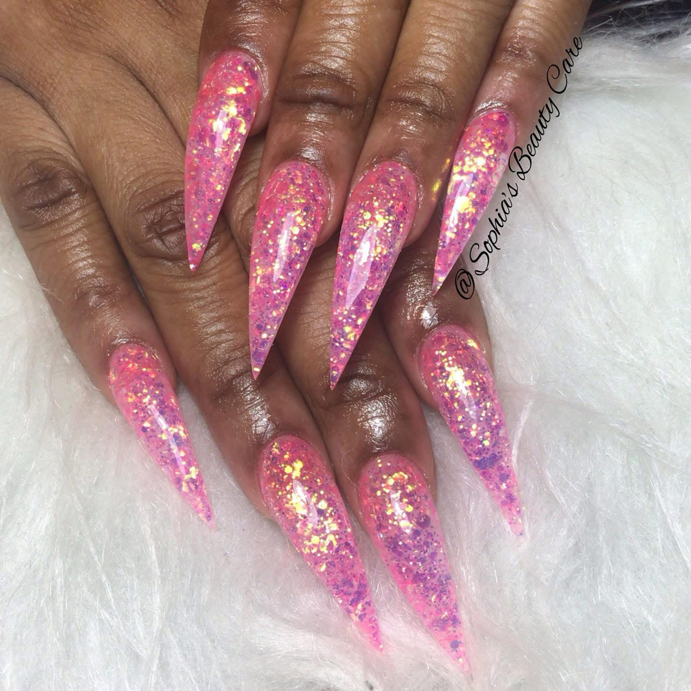 Glitter Nails