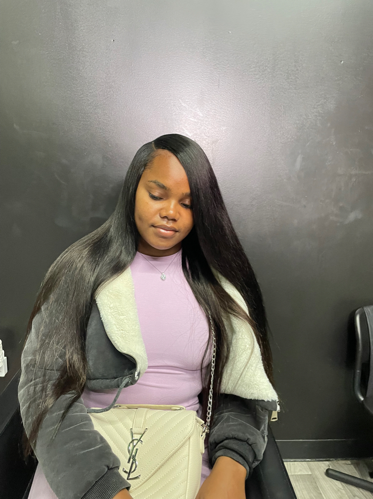 Quick weave With Leave Out