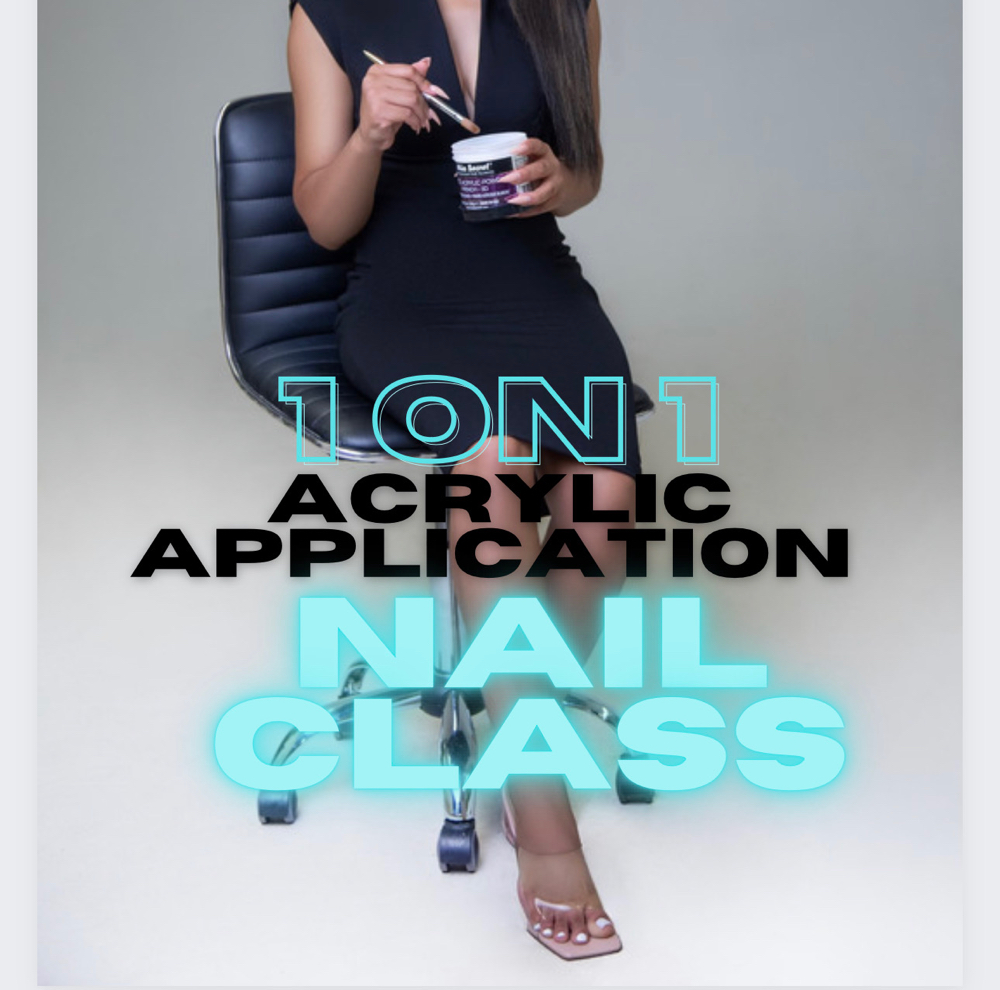 1 On 1 Acrylic Application Class