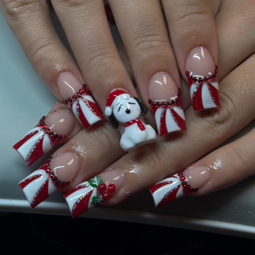 Full Set Design Long / Square at Deluxe Barber Lounge in Midvale, UT