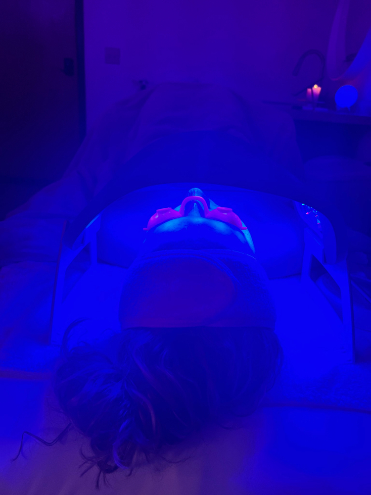 Acne LED Light Therapy Facial