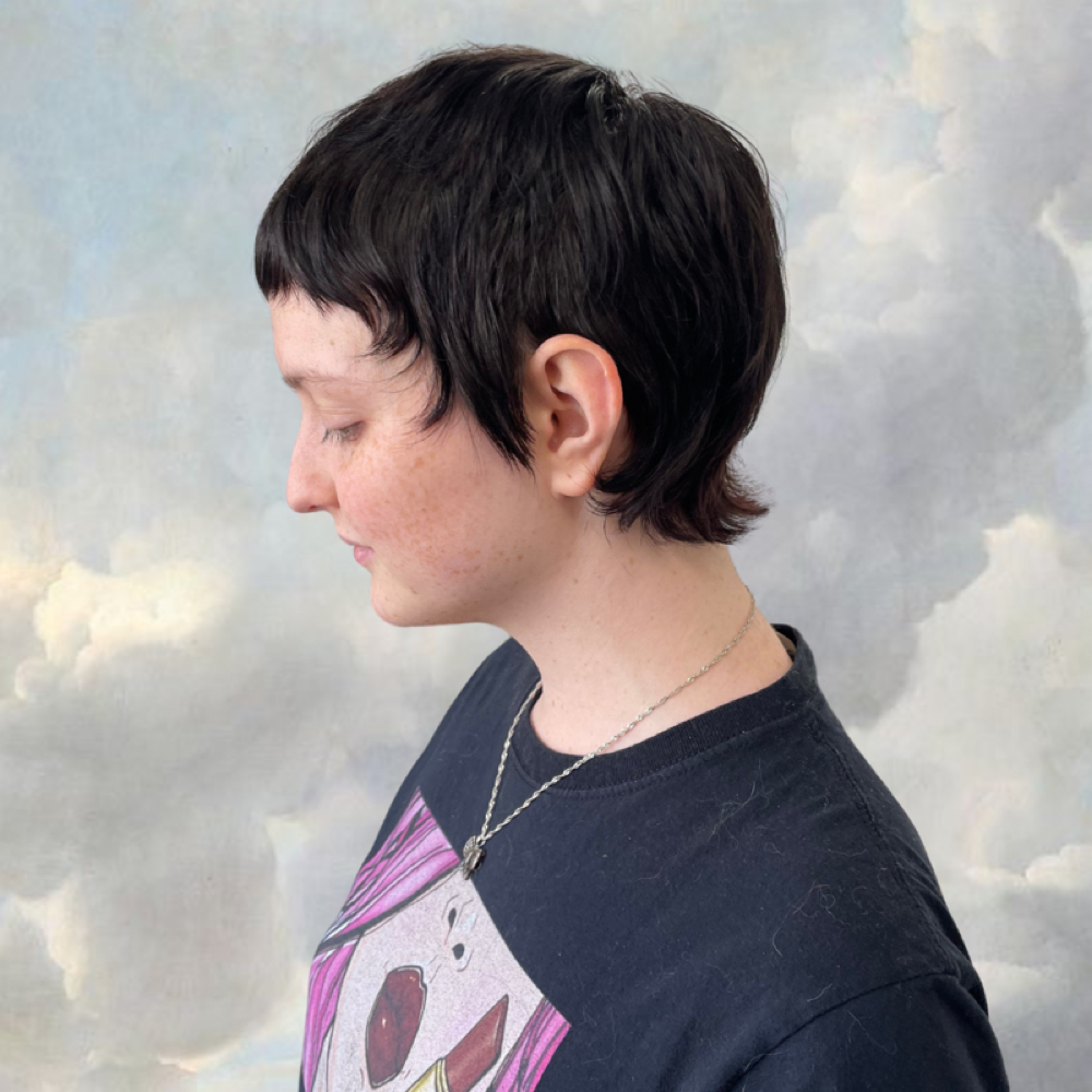 returning client haircut at bramblebangs in portland, OR