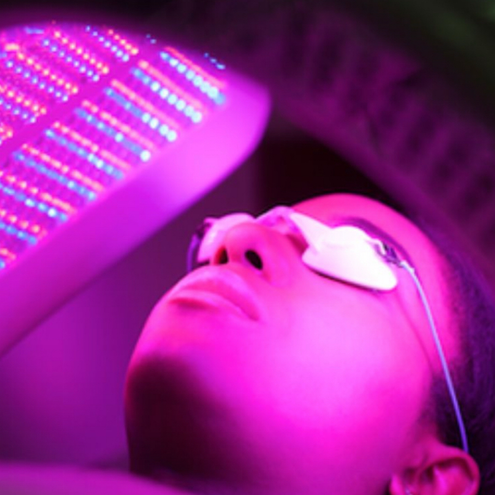 LED Light Therapy Plus Mask at Prestige Aesthetics KC in Independence, MO
