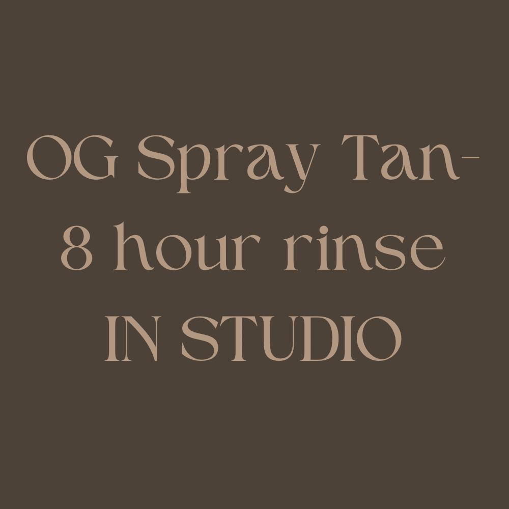 OG Spray Tan- 8 Hour Rinse