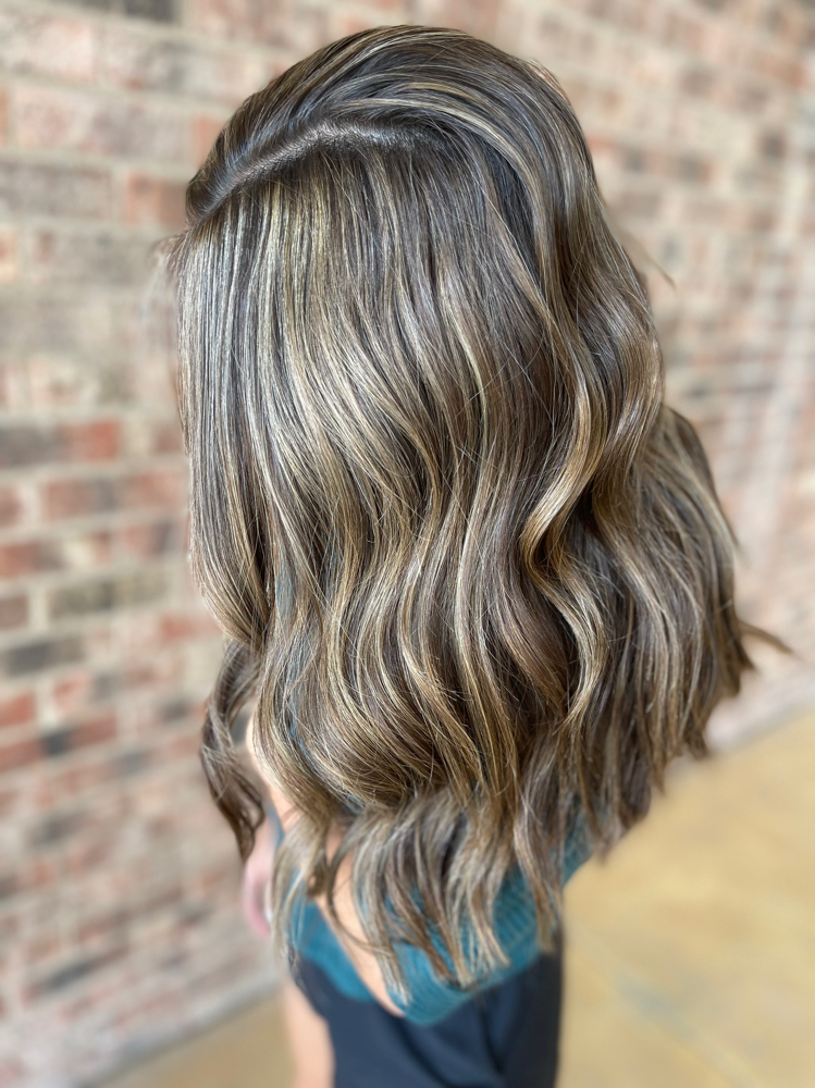Partial Highlight & blowout