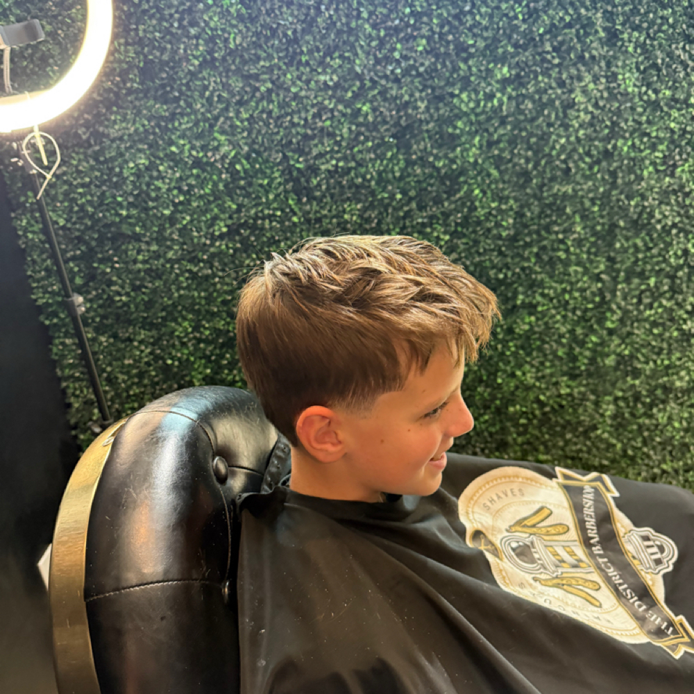 Kids Cut at Mo Blades in Willis, TX