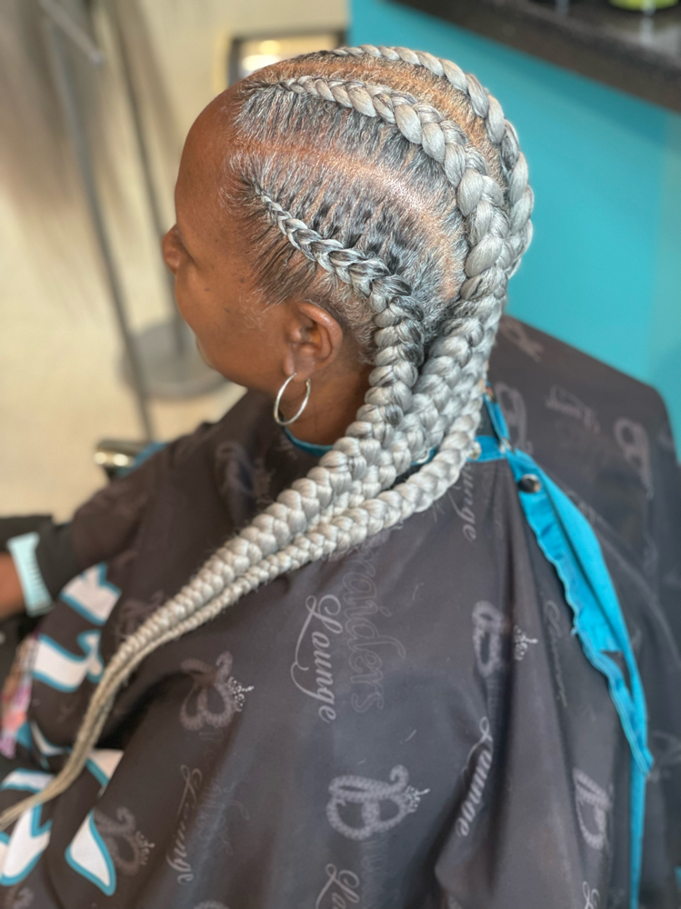 4 Feed-in Braids
