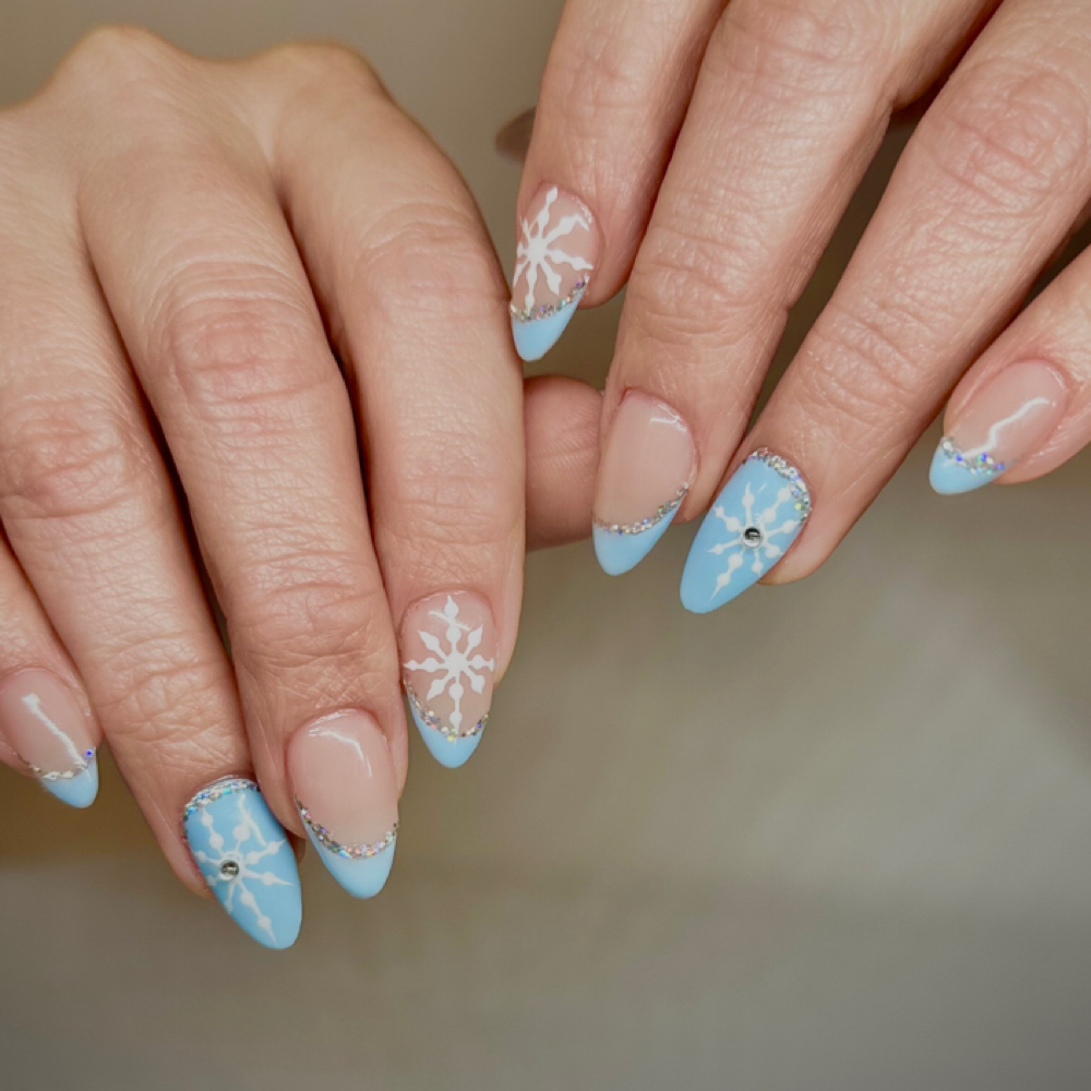 Acrylic fill at Wonderland Nail Studio in Rockwell, NC