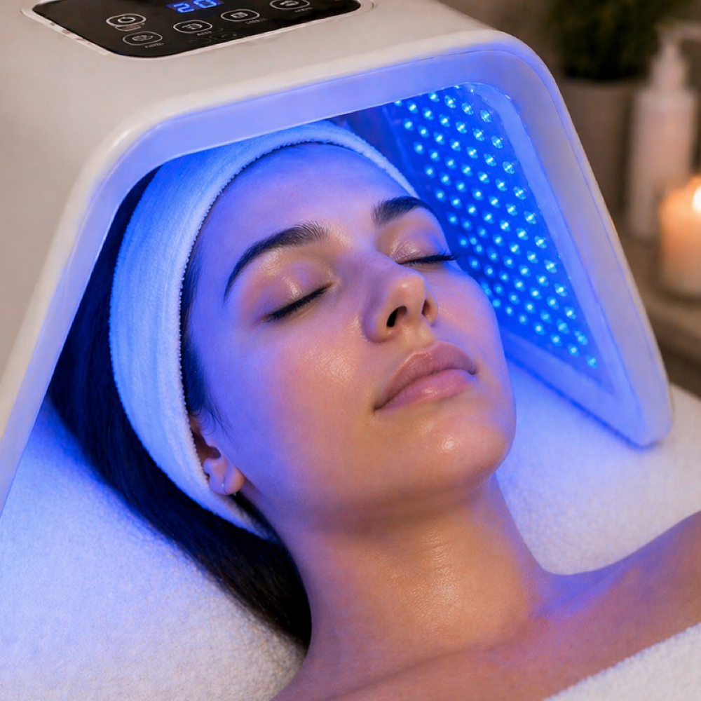 LED Light therapy add-on at The Skin Soirée ny in Amityville, NY