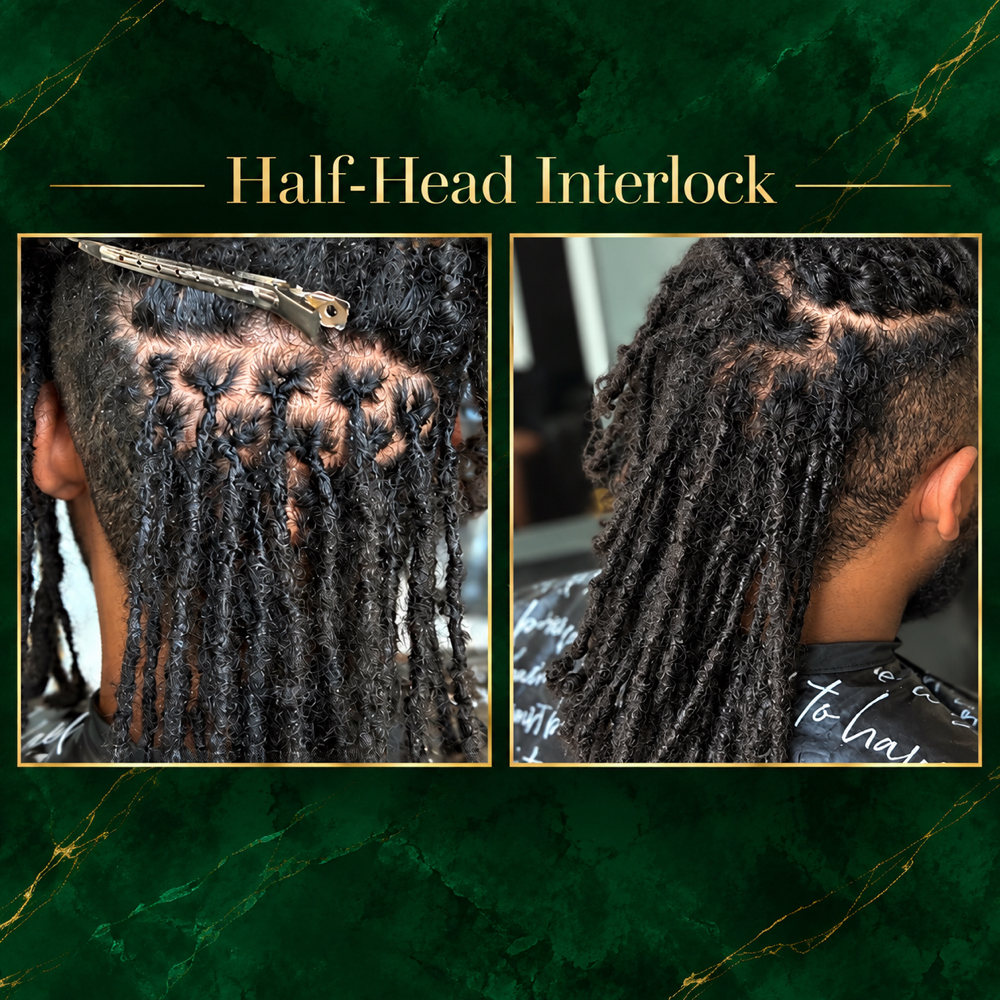 INTERLOCKING METHOD/HALF HEAD at AfroDeziac in St. Louis, MO