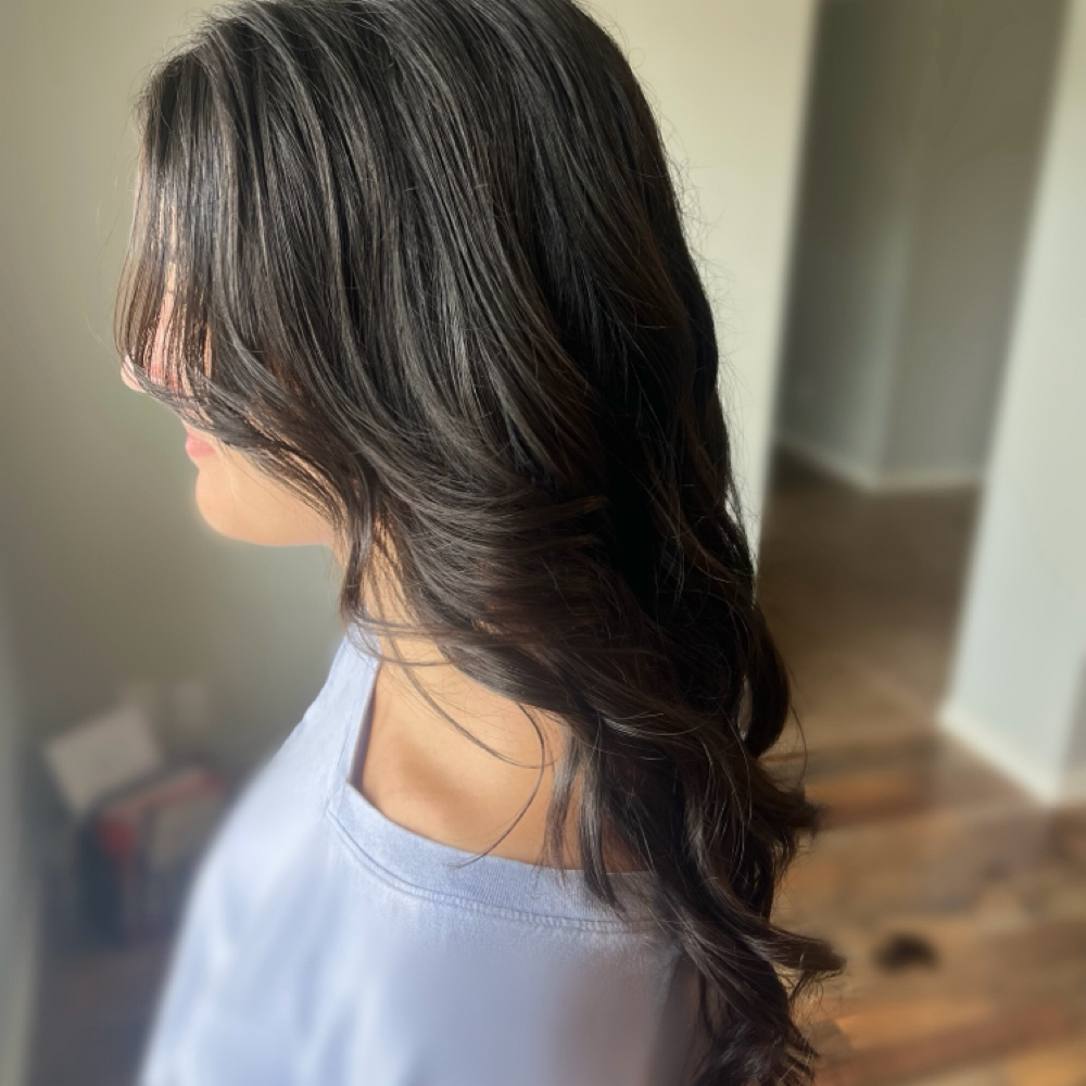 Long Haircut at Kylie’s Chair-The Kat House Hair Studio in Navarre, FL