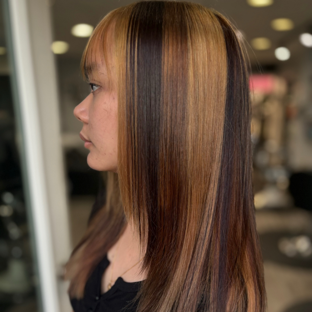 Creative Natral Color at Shalva X RebelRevivalHair&co in Parkville, MD