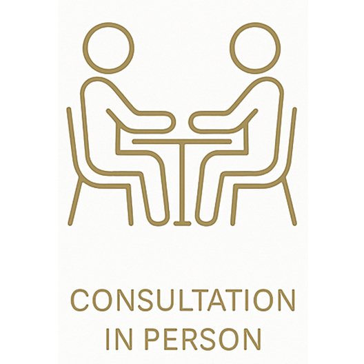 🔅 Consultation in Person
