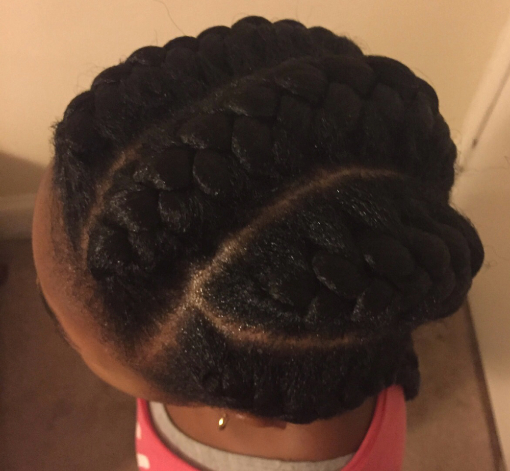 2-5 Goddess Braids