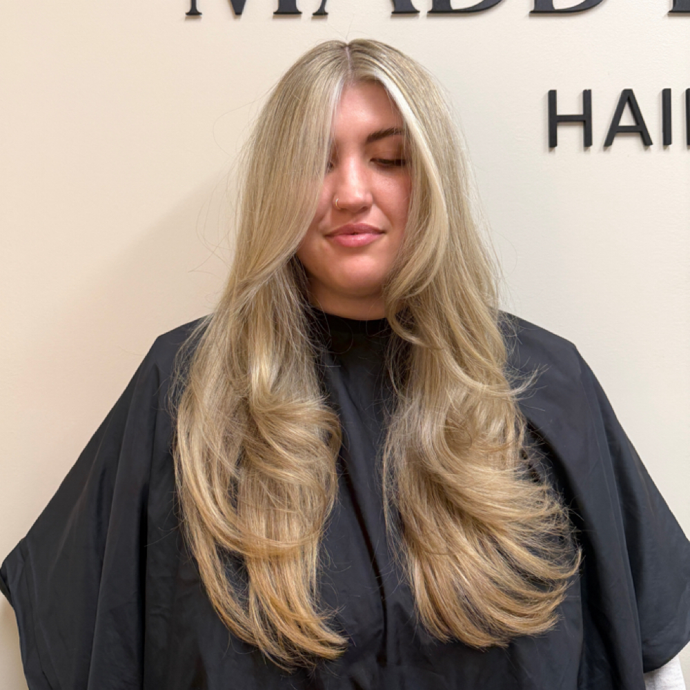 Partial Foil at Maddy & Mane Hair Studio in Troy, MI