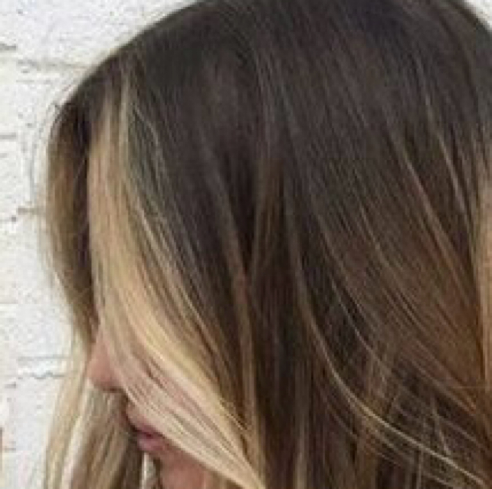 Face Framing/ Money Piece Highlight at J. Anthony Salon in Whittier, CA