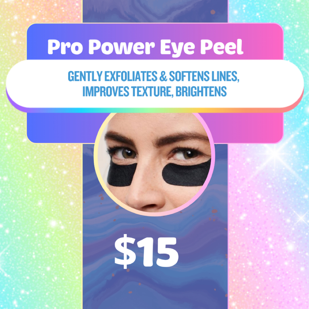 ADD ON-Pro Power Peel Eye at Glambat Glow at Tranquility Massage in Plainfield, IL
