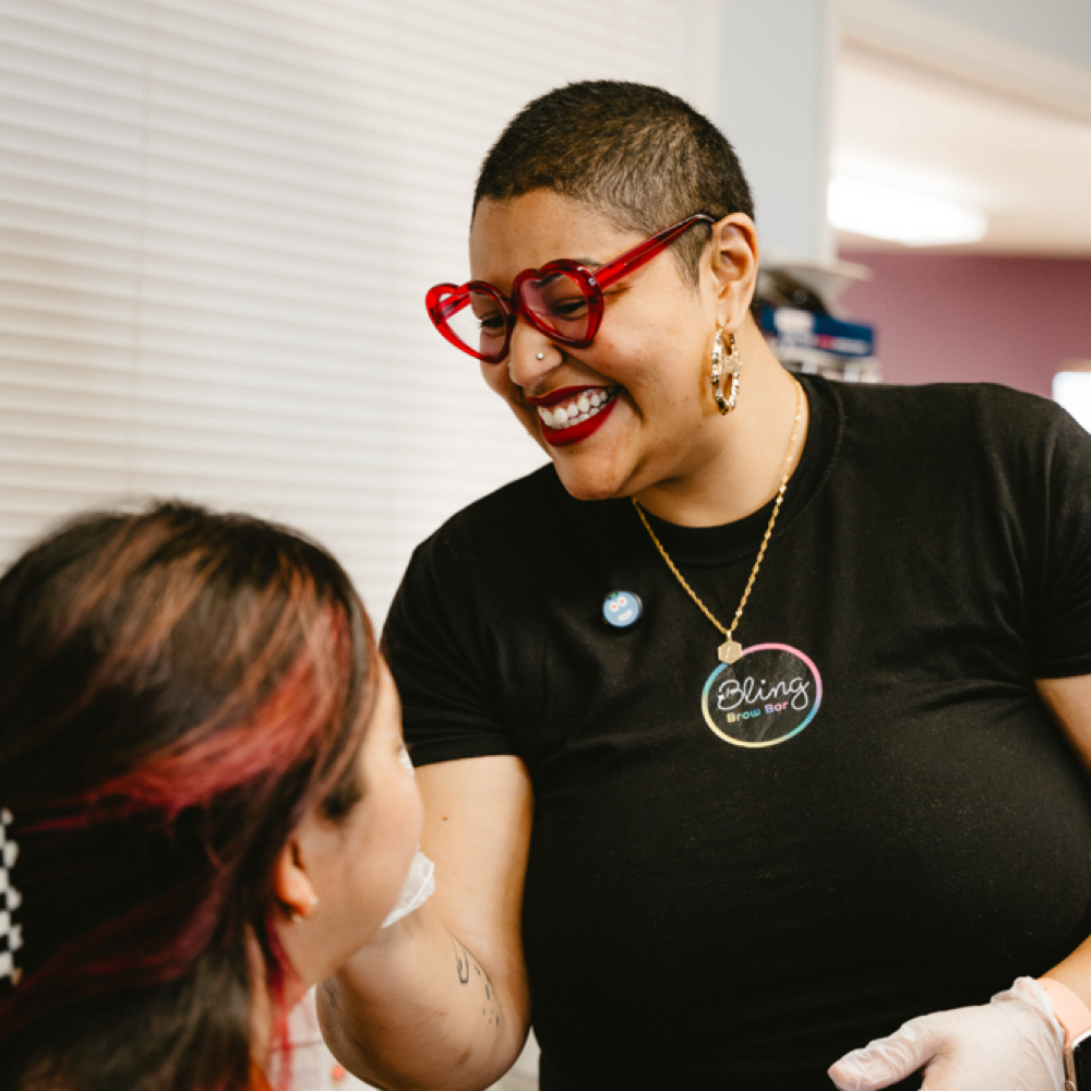 Brow Shaping at Bling Brow Bar in Eureka, CA