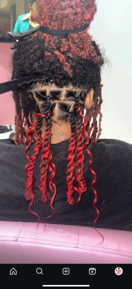 Boho 2 strand twist (16 & under) at Loc’d N Wit Tweet in Temple Hills, MD
