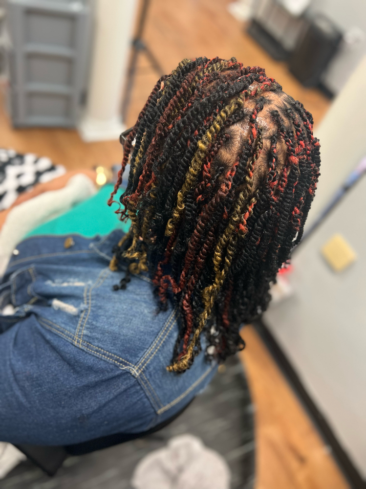 Kinky Twist Shoulder Length