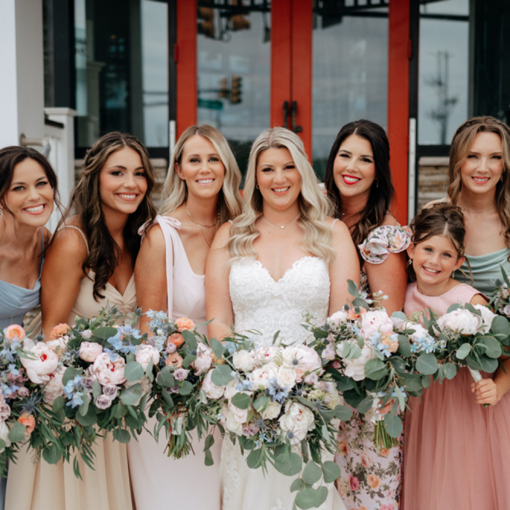 Booked Wedding Day Bridal Hair at Brittany Bridal in Berlin, NJ
