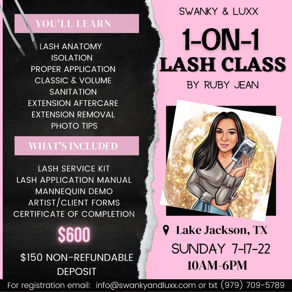 Eyelash Extension Training 1-1
