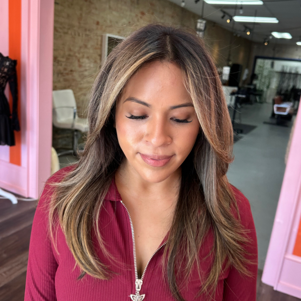 Balayage Refresh at Daisy Lopez in Hendersonville, NC