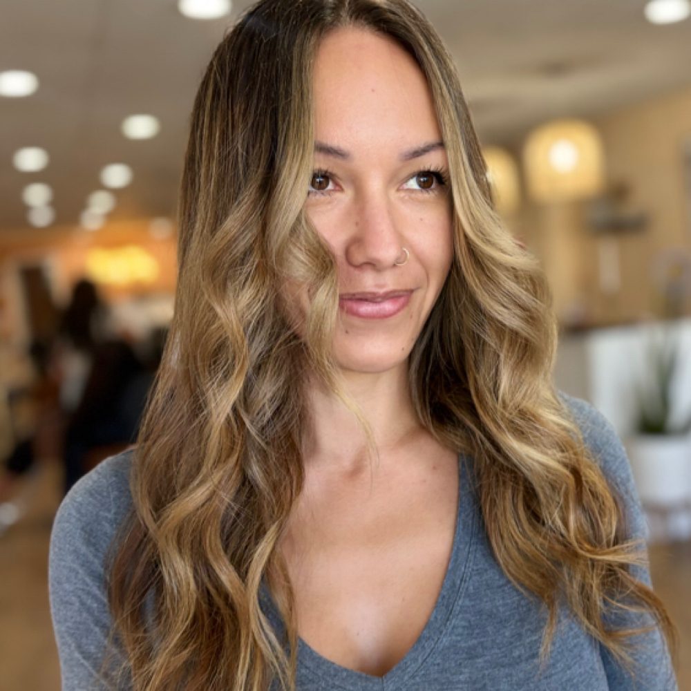 Balayge Retouch (12 Week Grow Out) at Melissa  Leonard in Concord, CA