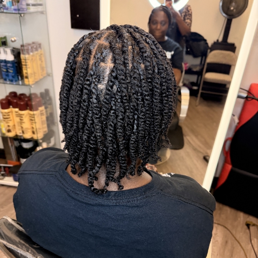 Twist For Natural Hair at Baomui Beauty Salon in New Rochelle, NY