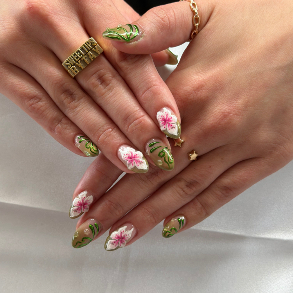 Design Tier #3 The Cherry On Top at Sweet tips by Tay in Sandusky, OH
