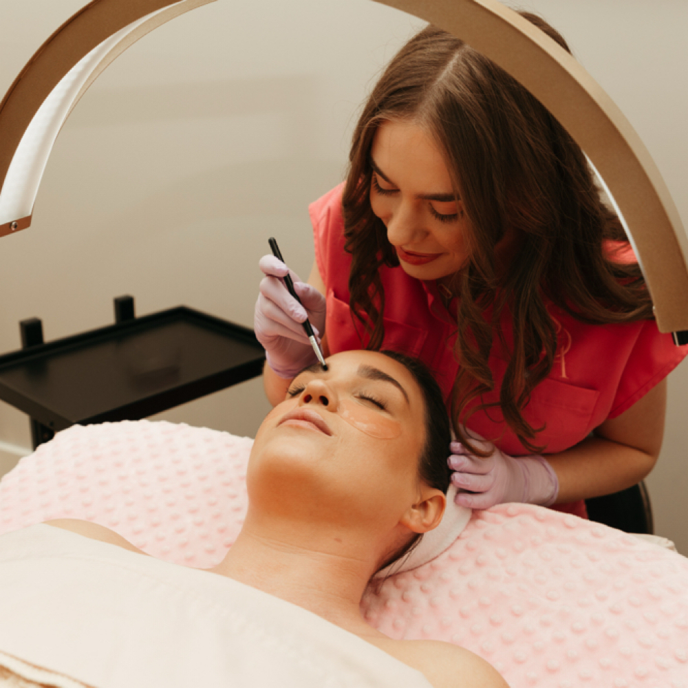 BROW SHAPE AND TINT at Skin Daily Aesthetics in Covington, GA