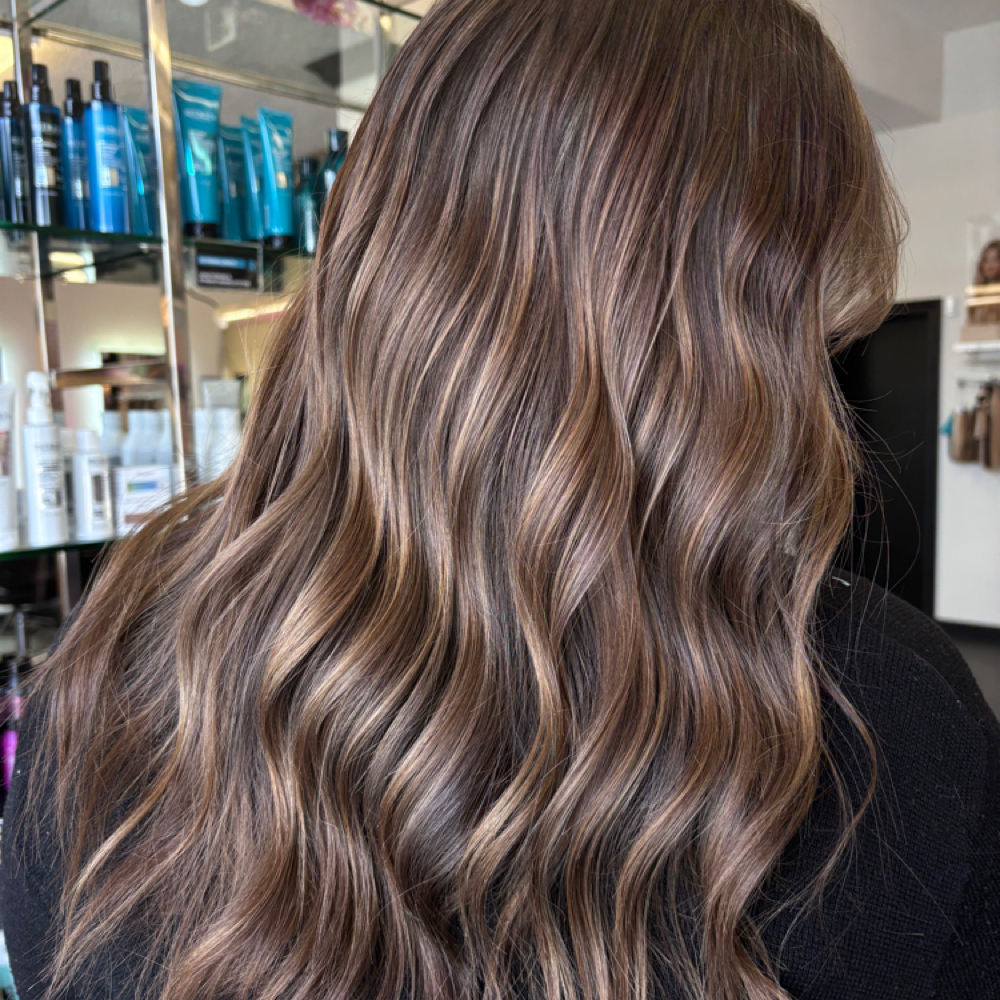 partial blonding at Cameo Beauty Lounge in Delphos, OH